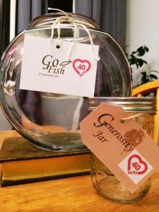 Fish Bowl and Generosity Jar